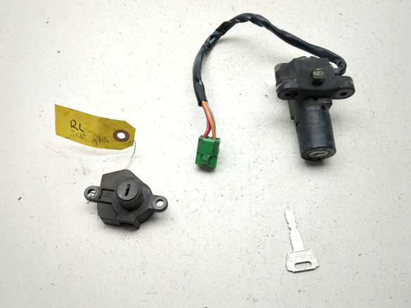 90-93 Suzuki VX800 Lock Set Ignition Switch & Seat Lock w/ Key