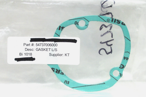 00-07 KTM 200 250 300 EXC MXC SX S OEM Control Cover Gasket 54737006000