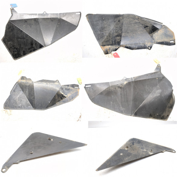 14-23 Polaris RZR XP 4 1000 Left Right Inner Door Cover Panel Set TRSH DW