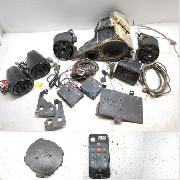 14-23 Polaris RZR XP 4 1000 MTX Audio Speaker Set Assembly Kit