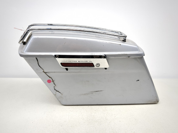 98-03 Harley Electra Glide FLHT Classic Left Saddlebag Luggage Case No Key