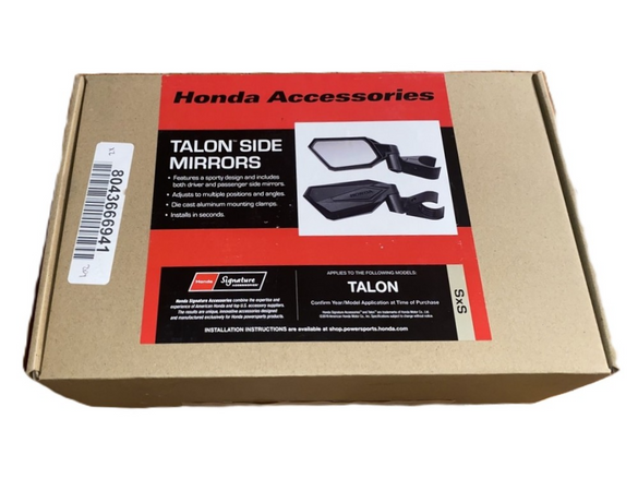 OEM HONDA 2019-2022 Talon 1000X 1000R 1000X-4 Side Mirrors (Pair) 0SV05-HL6-A00