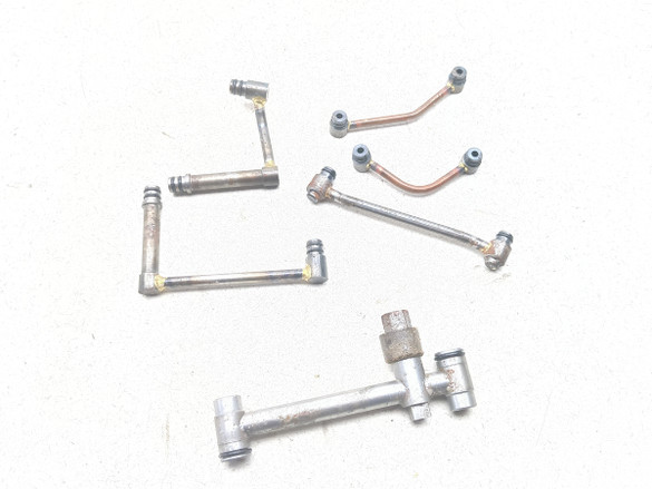 08 09 Kawasaki Concours ZG1400 Engine Motor Oil Line Hose Pipe Set