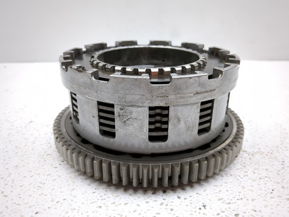 ピカチ 09-12 Kawasaki Ninja ZX6R Clutch Basket With Plates Incomplete