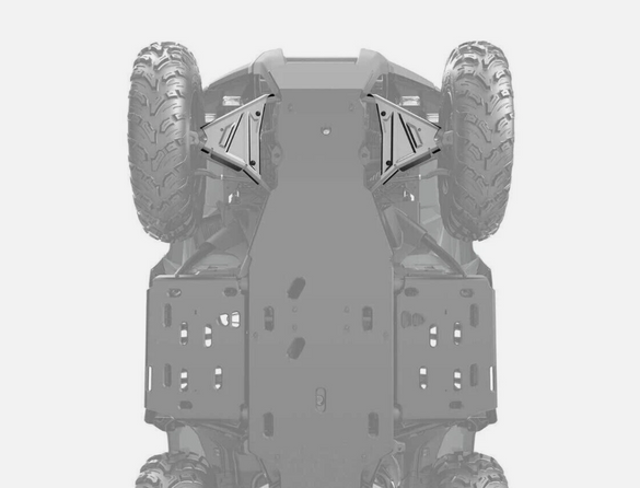 2024-2025 CAN-AM Outlander 700 MAX PRO OEM Front A-Arm Protectors 715005305