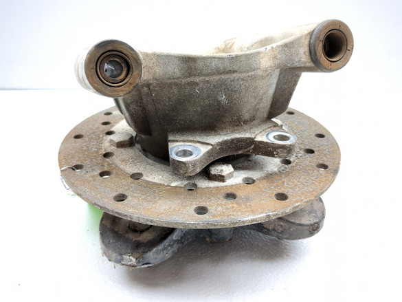 15-21 Polaris Ranger 570  Rear Left Spindle Knuckle Carrier W/ Rotor Hub
