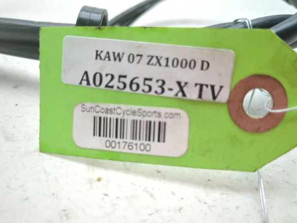 06 07 Kawasaki Ninja ZX10 ZX10R Exhaust Servo Motor Cable Lines