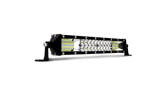 XK GLOW 10 Inch White+Green LED Light Bar 2-In-1 Low Profile XK063010