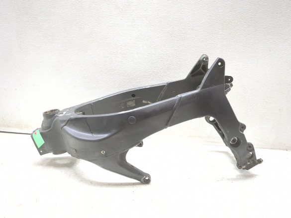 07 08 Kawasaki ZX6R ZX 636 Main Frame Chassis SLVG STRAIGHT