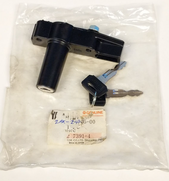 OEM 2AX-24705-00-00 Seat Lock Assembly - Yamaha FZ600 1986 FAZER USA
