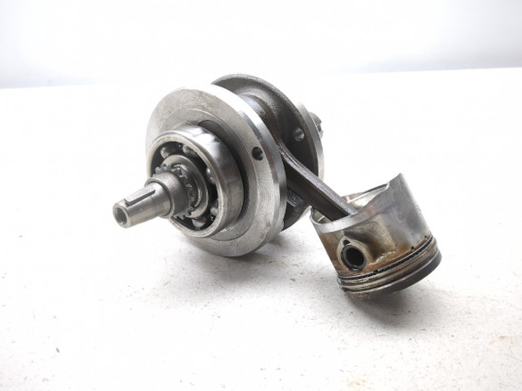 76 Honda CB125 Engine Motor Crankshaft W/  Piston & Connecting Rod