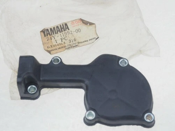 1983 Yamaha YZ250 OEM Housing 2, Power Valve Cover 24Y-11992-00
