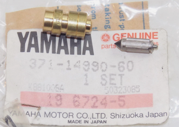 1973-1975 Yamaha TX500 XS500 OEM Motor Carburetor Needle Valve 371-14990-60