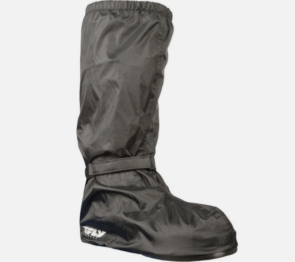 FLY RACING Rain Cover Boots Black Size Small 477-0021S