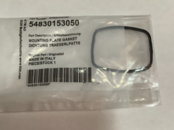 2004-2016 KTM 125-300 SX EXC XC Gasket Supporting Plate 54830153050