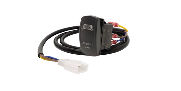 OPEN TRAIL Dash Switch w/ EZ Harness L.E.D. Light Bar Control 12-9016 [L]