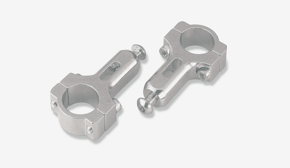 Moose Racing Silver Handguard Mount Inner 7/8" Bar M600211