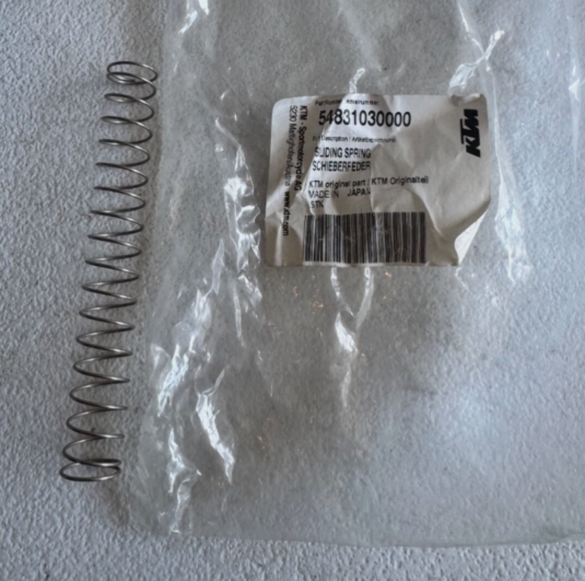 2004-2025 KTM Husqvarna GASGAS 125-300 Carburetor Sliding Spring 54831030000