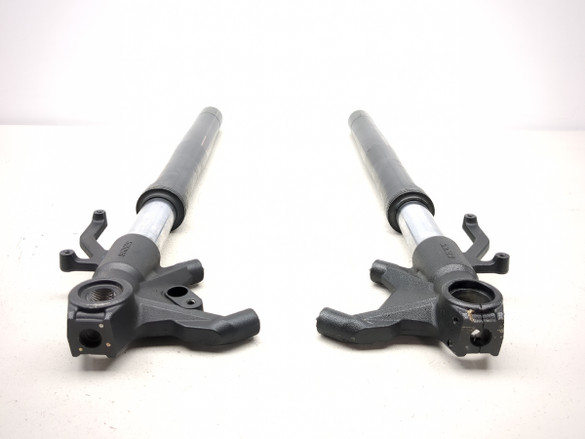 13-18 Kawasaki ZX 636 ZX6R Front Forks Suspension Set STRAIGHT
