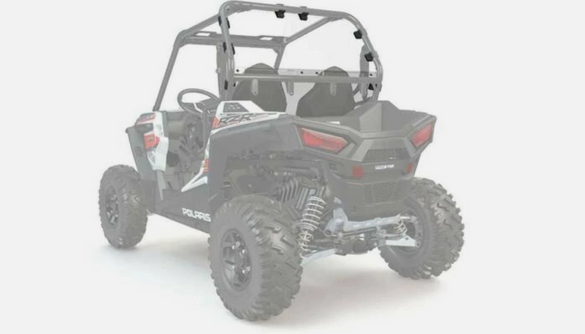 2014-2021 POLARIS RZR 900 1000 Trail OEM Lock & Ride Rear Windshield 2880167
