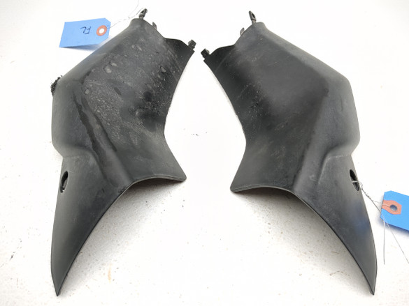 09-17 Yamaha FZ6R FZ6 Petrol Gas Fuel Tank Fairing Cover Panels Set Pair