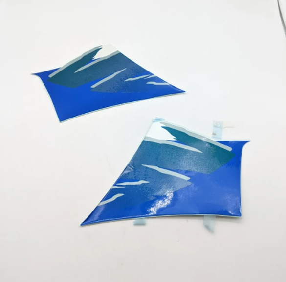 1993-1998 Suzuki GSXR1100 OEM Tape Set, Body Front Cowling 68270-17E50-D4H