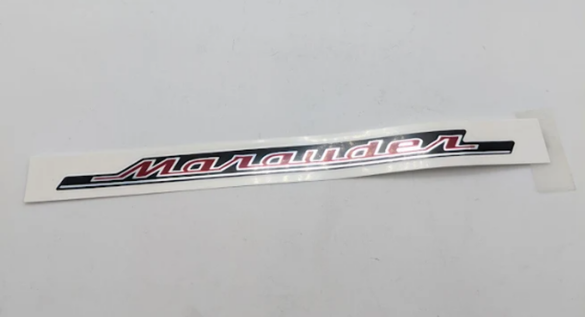 2000 Suzuki VZ800 Marauder OEM Fuel Tank "Marauder" Emblem 68121-48E30-J3J