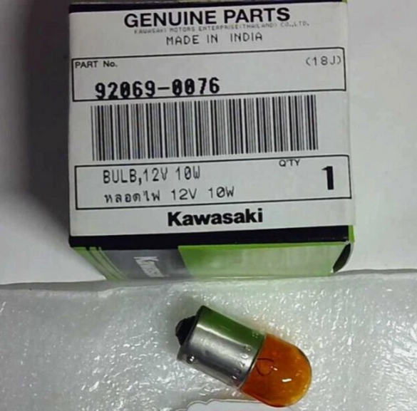 Kawasaki EX650, KLE650, EN650 Bulb 12V 10W NOS 92069-0076