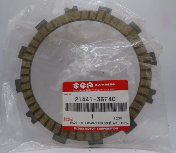 Suzuki RM-Z250 RMZ250 2007-2009 Genuine Friction Clutch Plate 21441-36F40 QTY 4