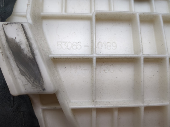 09-12 Kawasaki Ninja ZX6R Rear Passenger Seat 53066-0189 - Sun