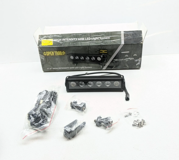 Open Trail Single Row High Intensity LED Lightbar 11.5" 60W For ATV/UTV 12-9030