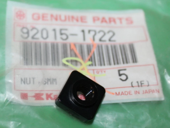 Kawasaki KDX200 KX125 OEM Nut Cable Adjust Lock 92055-0752
