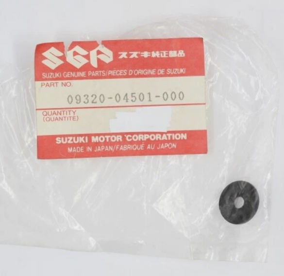 NOS Genuine Suzuki Cushion Washer NEW GSXR 750 1100 OEM 09320-04501 QTY 2