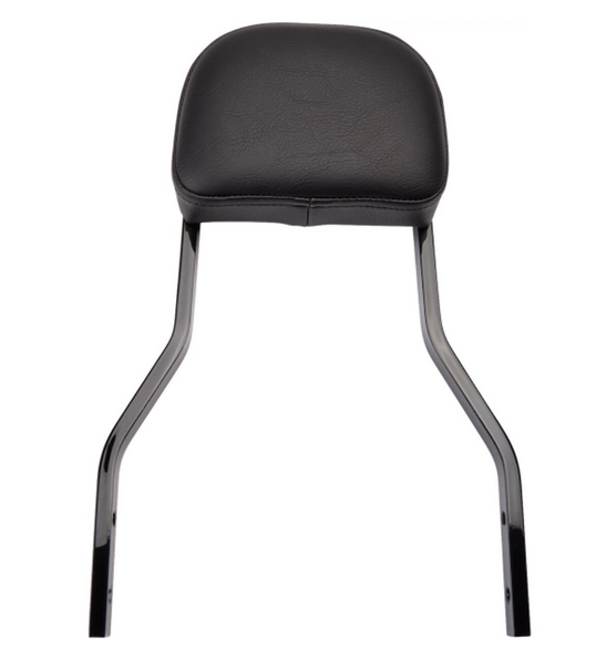 Cobra Black 14" Square Short Backrest Kit 2018-2024 H-D Softail 114 602-2050B