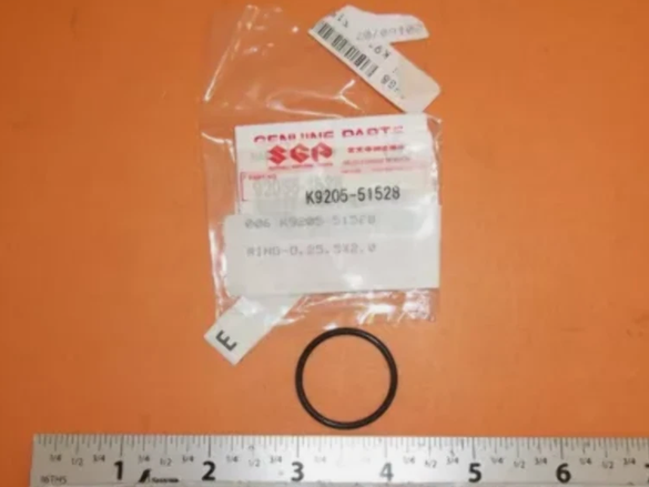 2003-2005 Suzuki DR-Z110 OEM Intake Pipe O-Ring 25.5X2.0 K9205-51528