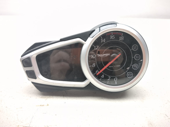 06-12 Triumph Daytona 675R Gauge Speedometer Tachometer Display 2503128