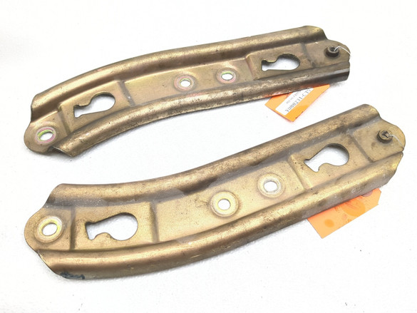 00-07 Harley Davidson Softail Deuce FXSTD Rear Fender Support Struts Set