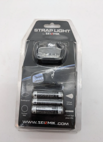 SEIZMIK Strap Light Roll Bar Mount Black With Strap UTV Side-by-Side 63-7172