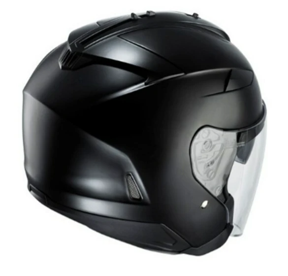 HJC IS-33 II Matte Black Open Face Helmet Small DOT Approved