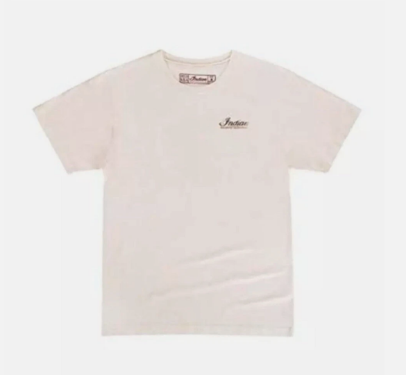 NOS Indian Motorcycle Short Sleeve Scout Legend Tee Mens Large White 286617306