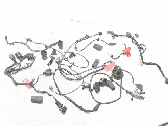 14 15 Honda VFR800F Interceptor Relay Harness Rear Brake Switch 02 Sensor Horn