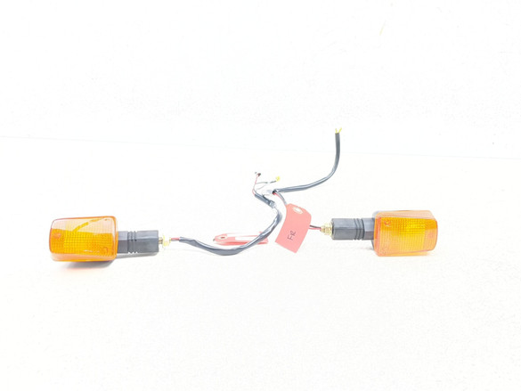 91-08 Honda Nighthawk CB250 Front Turn Signal Flasher Indicator Light Set