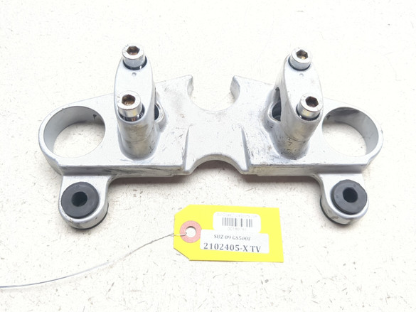 04-09 Suzuki GS500F Top Upper Triple Handlebar Fork Clamp