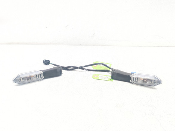 24 25 Kawasaki Z500 Front Turn Signal Flasher Indicator Light Set