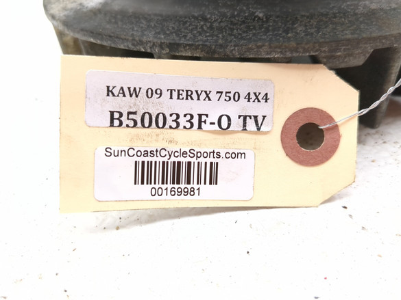 08-13 Kawasaki Teryx KRF 750 CVT Primary Clutch Driven Assembly