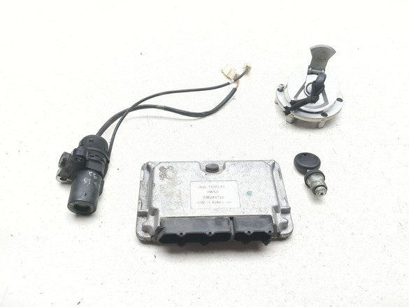 19 20 Moto Guzzi V85 TT Lock Set Ignition Switch Cap And Key With ECU CM281720