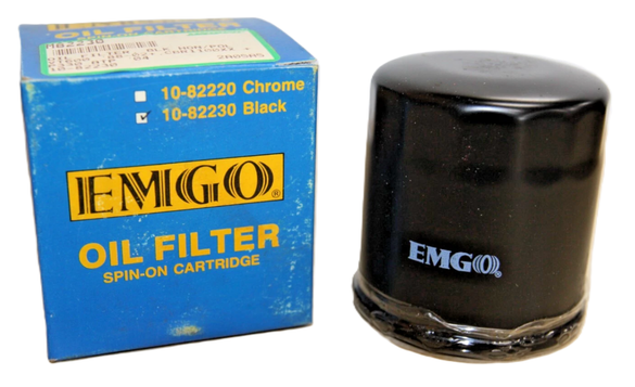 EMGO 1987-2016 Honda Kawasaki Yamaha Suzuki Motorcycle Oil Filter 10-82230