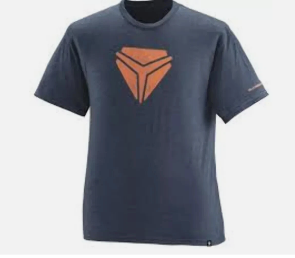 Polaris Slingshot OEM Shield Shirt Navy Orange Men's Small 286965202