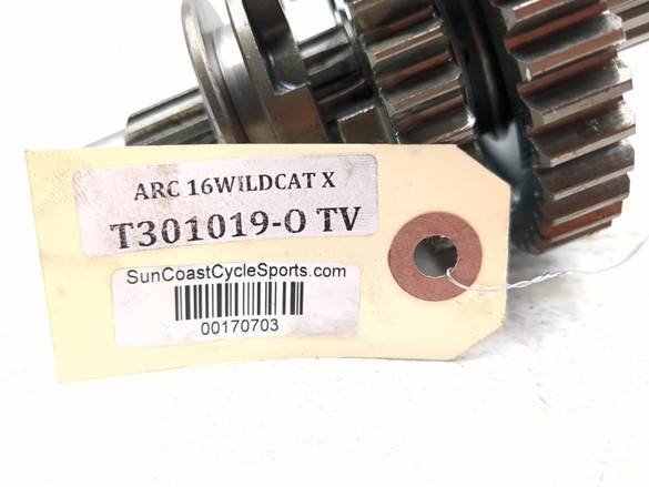 13-17 Arctic Cat Wildcat X1000 Transmission Gear Shaft - Sun Coast