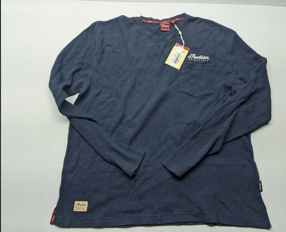 Indian Motorcycle Men's Waffle T Long Sleeve Shirts 286094212
